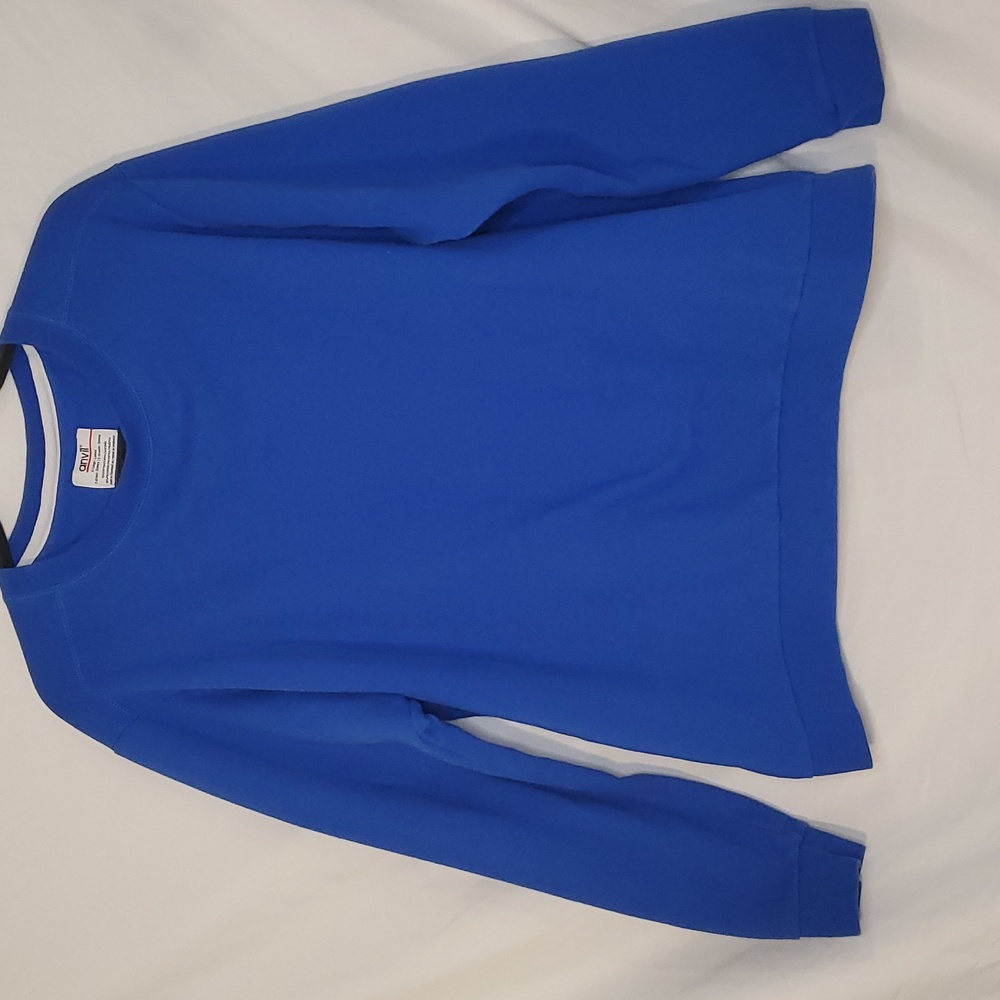 Vintage Sweater Royal Blue Anvil Tag Women's XL